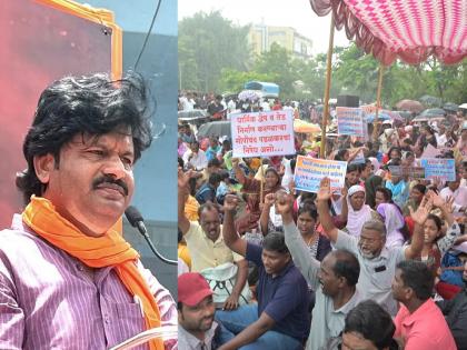 Cancel Gopichand Padalkar's MLA status, demand from Christian community in Sangli | गोपीचंद पडळकरांची आमदारकी रद्द करा, सांगलीतील ख्रिस्ती समाजातर्फे मागणी Cancel Gopichand Padalkar's MLA status, demand from Christian community in Sangli | गोपीचंद पडळकरांची आमदारकी रद्द करा, सांगलीतील ख्रिस्ती समाजातर्फे मागणी