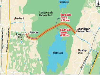 1500 crore increase in Goregaon-Mulund link road cost, now separate tender for two tunnels | गोरेगाव-मुलुंड लिंक रोड खर्चात 1500 कोटींची वाढ, दोन बोगद्यांसाठी आता स्वतंत्र निविदा