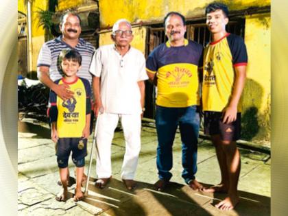 Three generations of the same family are preserving the tradition of Govinda, an inspiring journey of 6 members of the Lalbaug team | एकाच कुटुंबातील तीन पिढ्या जपतायत गोविंदाची परंपरा, लालबागच्या पथकातील ६ जणांचा प्रेरणादायी प्रवास Three generations of the same family are preserving the tradition of Govinda, an inspiring journey of 6 members of the Lalbaug team | एकाच कुटुंबातील तीन पिढ्या जपतायत गोविंदाची परंपरा, लालबागच्या पथकातील ६ जणांचा प्रेरणादायी प्रवास