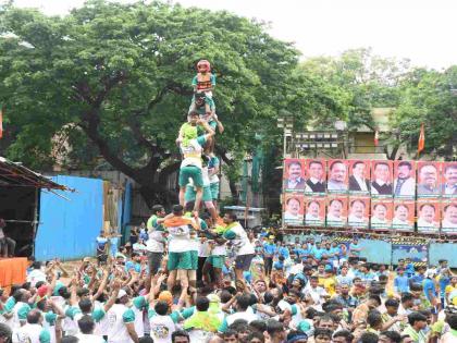 Dahi Handi festival in Mumbai; By afternoon 41 Govindas injured, treatment started | मुंबईत दहीहंडीच्या सणाला गालबोट; दुपारपर्यंत ४१ गोविंदांना दुखापत, उपचार सुरु