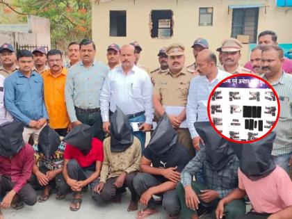 13 pistols seized from Santosh Jadhav gang pune latest crime news | मोठी बातमी! संतोष जाधव टोळीकडून १३ पिस्तुले हस्तगत