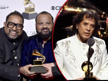 grammy award 2024 singer shankar mahadevan and zakir hussain wins grammy award for shakti band | Grammy Awards 2024: शंकर महादेवन आणि झाकीर हुसैन यांनी ग्रॅमी अवॉर्डवर उमटवली मोहोर