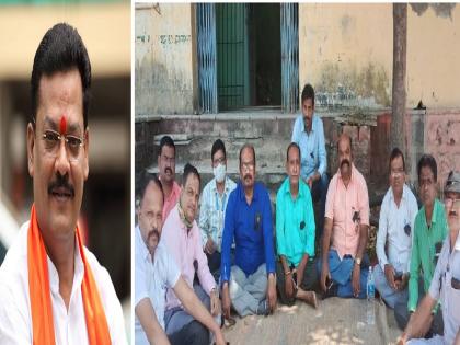 Gramsevak most 'Bhamta'; Shiv Sena MLA Sanjay Shirsat's statement sparked a new controversy | ग्रामसेवक सर्वात 'भामटे'; शिवसेना आमदार संजय शिरसाट यांच्या वक्तव्याने नवा वाद, ग्रामसेवकांनी केले काम बंद