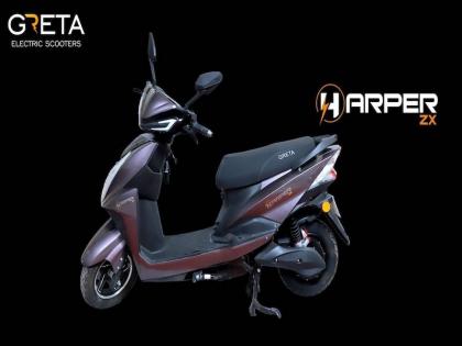 greta harper zx series i electric scooter launched in india at rs 41999 know about range features details | Greta Harper ZX Series-I : स्वस्त आणि मस्त स्कूटर झाली लाँच, किंमत पाहून व्हाल अवाक्; २ हजारांत बुकिंग करता येणार