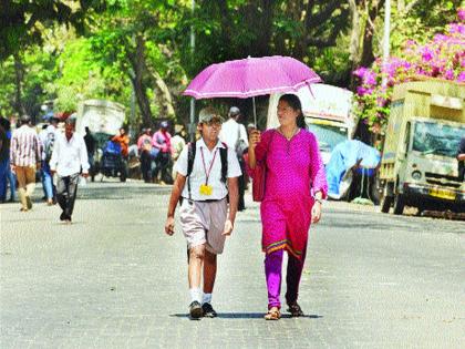 Trouble is rising for Mumbaiites temperature in mumbai | वाढता उकाडा मुंबईकरांसाठी तापदायक