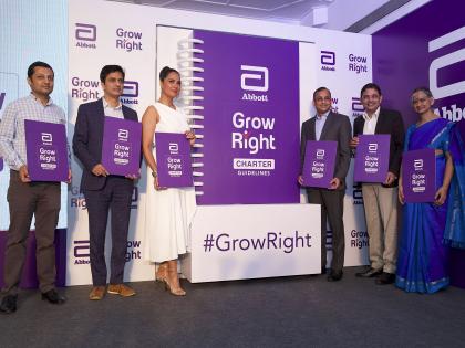 Abbott Launches Grow Right Campaign To Help Parents Achieve Healthy Growth In Toddlers | लहान मुलांच्या संगोपनात पालकांना मदत करण्यासाठी 'ग्रो राईट' अभियानाची सुरुवात