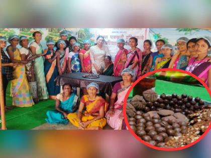 fragrance of self-reliance in the lives of five thousand tribal families by making various sweets from mahua flower at gadchiroli | मोहफुलातून पाच हजार आदिवासी कुटुंबांच्या आयुष्यात स्वावलंबनाचा 'दरवळ'