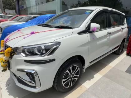The most popular family car become cheaper in an instant; How much will Maruti Ertiga cost after GST reduction? | एका झटक्यात स्वस्त झाली सर्वात पॉप्युलर फॅमिली कार; GST कपातीनंतर Maruti Ertiga कितीला मिळणार? The most popular family car become cheaper in an instant; How much will Maruti Ertiga cost after GST reduction? | एका झटक्यात स्वस्त झाली सर्वात पॉप्युलर फॅमिली कार; GST कपातीनंतर Maruti Ertiga कितीला मिळणार?