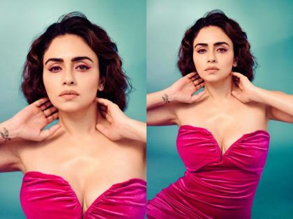 Hotness Alert! Amruta Khanvilkar looks very bold in Witness Look; Photos raise internet temperature | Hotness Alert! अमृता खानविलकर विटेंज लूकमध्ये दिसली खूपच बोल्ड; फोटोंनी वाढवलं इंटरनेटचं टेंपरेचर