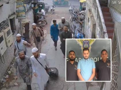 Gujarat Member of gang raising funds in name of Gaza victims arrested | गाझामध्ये मदतीसाठी पैसे गोळा करणाऱ्या सीरियन नागरिकाला अटक; शरीरावर गोळ्यांचे निशाण अन् अरबीतून संवाद Gujarat Member of gang raising funds in name of Gaza victims arrested | गाझामध्ये मदतीसाठी पैसे गोळा करणाऱ्या सीरियन नागरिकाला अटक; शरीरावर गोळ्यांचे निशाण अन् अरबीतून संवाद