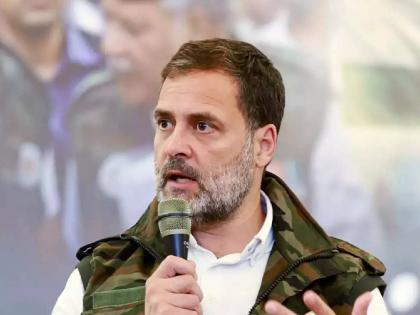 lok sabha election 2024 BJP and rss plans to change constitution says Rahul Gandhi | भाजप व रा. स्व. संघाची संविधान बदलण्याची योजना : राहुल गांधी