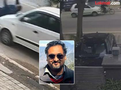 सायकलिंग करणाऱ्या प्रसिद्ध व्यावसायिकाला चिरडले; रस्ता रिकामा असतानाही सॅन्ट्रो कारने मागून दिली धडक