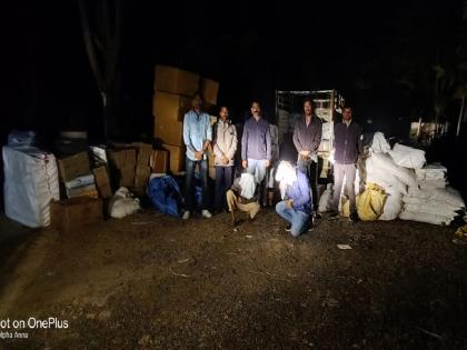 Gondia | Gutkha and tobacco worth 11.77 lakh seized from Nangpura Murree; case has registered against two | नंगपूरा मुर्री येथून ११.७७ लाखाचा गुटखा व तंबाखू जप्त; दोघांवर गुन्हा दाखल