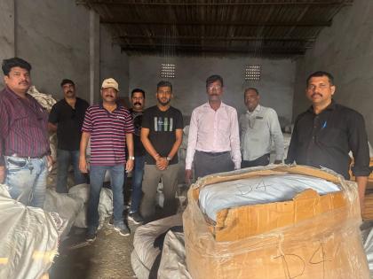 Thane Crime Branch seized Gutkha worth 43 lakhs from Bhiwandi | भिवंडीतून ठाण्याच्या गुन्हे शाखेने जप्त केला ४३ लाखांचा गुटखा