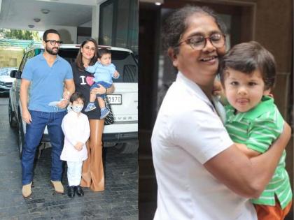 Nanny takes so much money to take care of Kareena Kapoor and Saif Ali Khan's children; Reading the price will make you dizzy | करीना कपूर आणि सैफ अली खानच्या मुलांना सांभाळण्यासाठी नॅनी घेते इतके रूपये; किंमत वाचून येईल तुम्हाला भोवळ