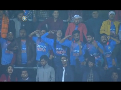 India vs Sri Lanka, 1st T20I : Guwahati Stadium Audience Sings ‘Vande Mataram’,Watch Video | Social Viral : स्टेडियमवर घुमला 'वंदे मातरम्'चा नारा; अंगावर शहारे आणणारा Video