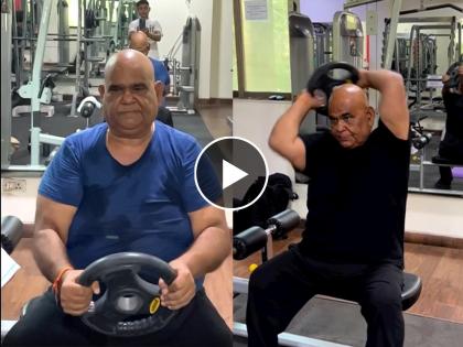 satish kaushik made resolution to be fit this year started working out to stay fit | 'नववर्षात फिट राहण्याचा केला होता संकल्प मात्र त्याआधीच...', सतीश कौशिक यांचा जिममधील Video व्हायरल