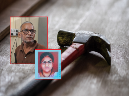 Out of depression, the husband hit his wife's head with a hammer n killed | नैराश्यातून पतीचे भयंकर कृत्य; हातोडीचे वार करत पत्नीच्या डोक्याचा केला भुगा