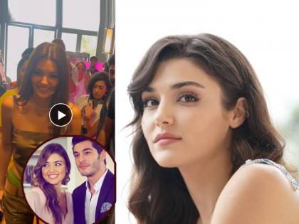 Turkish actress Hande Ercel first vivit to India know what she speaks about indian cinema | लाखो दिलो की धडकन! Turkey अभिनेत्री Hande Ercel मुंबईत दाखल, 'या' हिरोंसोबत करायचंय काम