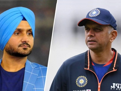 Harbhajan Singh has demanded that along with Rahul Dravid, Ashish Nehra should also be made the coach of India's T20 team   | Rahul Dravid: 'या' दिग्गजाला प्रशिक्षक करून राहुल द्रविडचे हात बळकट करा, हरभजन सिंगची मागणी