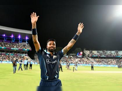 Hardik Pandya IPL 2022 : Hardik Pandya ke saath thoda news bikta hai, Hasi ke saath nikal deta hoon: Gujarat skipper gives cheeky response to critics  | Hardik Pandya IPL 2022 : बातमी विकायला हार्दिक पांड्या हे नावच पुरेसं आहे!; गुजरात टायटन्सच्या कर्णधाराचे टीकाकारांना उत्तर Video