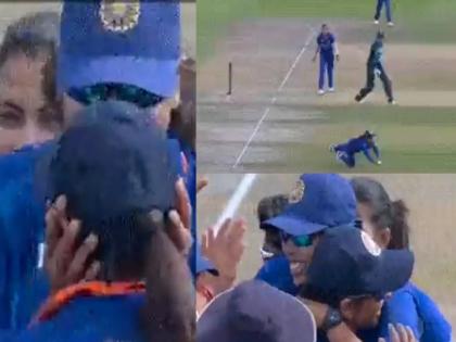 Harmanpreet Kaur's one-handed catch, Jhulan Goswami's reaction is going viral | INDW vs ENGW: हरमनप्रीत कौरने एकाच हाताने पकडला झेल; झुलन गोस्वामीची प्रतिक्रिया व्हायरल, पाहा व्हिडीओ