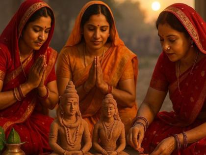 Hartalika Teej 2025: Women who have been worshipping Hartalika for years share their miraculous experience! | Hartalika Teej 2025: वर्षानुवर्षे हरितालिका पूजन करणार्‍या महिलांनी सांगितला चमत्कारिक अनुभव!