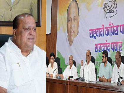 Hasan Mushrif ended the political dynasty of many Bahujans sensational allegations of office bearers in the presence of Sharad Pawar | मुश्रीफांनी बहुजनांची घराणी संपवली, पदाधिकाऱ्यांचा शरद पवार यांच्या उपस्थितीत खळबळजनक आरोप