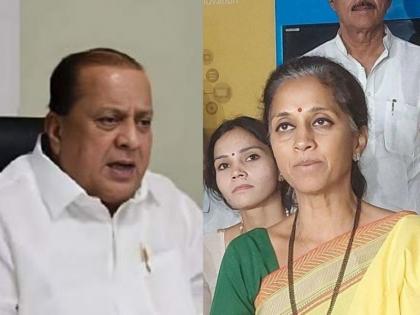 NCP leader Supriya Sule has reacted to the action against Hasan Mushrif. | "ईडी अन् सीबीआयला हा विक्रम मोडायचाय"; हसन मुश्रीफांवरील कारवाईवर सुप्रिया सुळेंची प्रतिक्रिया