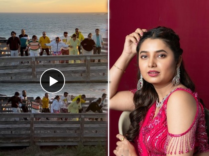 maharashtrachi hasyajatra actors made reel on kudiye ni australia beach prajakta mali shared video | ऑस्ट्रेलियाच्या बीचवर 'महाराष्ट्राची हास्यजत्रा' कलाकारांचा ट्रेंडिंग गाण्यावर डान्स, प्राजक्ता माळी व्हिडिओ शेअर करत म्हणाली...