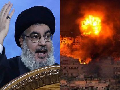 Nasrallah died with a gift of 5000 pounds given by America Iran's big claim | अमेरिकेनं दिलेल्या 5000 पाउंड वजनाच्या 'स्पेशल गिफ्ट'नं मरला गेला नसरल्लाह! इराणचा मोठा दावा