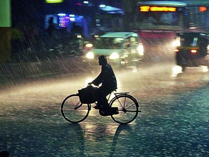 The grace of Varunaraja; Good rain with thunderstorms | वरुणराजाची कृपा; मेघगर्जनेसह चांगला पाऊस