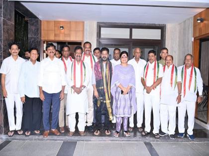 BRS 6 MLA to join Congress; The strength of the Legislative Council will increase in telangana | BRS ला मोठा झटका! ६ आमदारांचा काँग्रेसमध्ये प्रवेश; विधान परिषदेचं संख्याबळ वाढणार