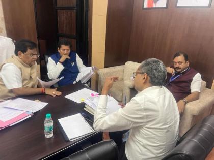 Improvement of health system in Sawantwadi Constituency; Meeting between Deepak Kesarkar and Tanaji Sawat | सावंतवाडी मतदारसंघातील आरोग्य व्यवस्था सुधारणार; दीपक केसरकर अन् तानाजी सांवत यांच्यात बैठक