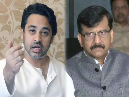 BJP Leader Nilesh Rane Criticizes Shiv Sena leader and MP Sanjay Raut mac | 'आत यांनीच टाकायचं अन् सुटल्यावर पेढेही यांनीच वाटायचे'; संजय राऊतांना निलेश राणेंचा टोला