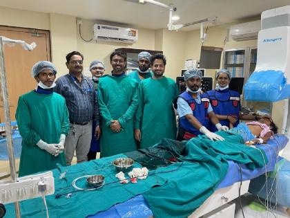 Nine year old boy s heart surgery successful in Super first surgery in hospital | सुपरमध्ये नऊ वर्षाच्या चिमुकलीच्या हृदयाची शस्त्रक्रिया यशस्वी