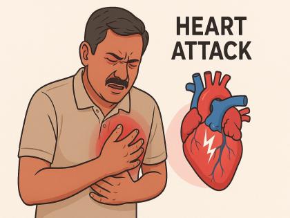 Heart Attack: body gives signals before a heart attack, ignoring them can be life-threatening | हृदयविकाराचा झटका येण्यापूर्वी शरीर देतं संकेत, दुर्लक्ष केल्यास होऊ शकतो जीवाला धोका