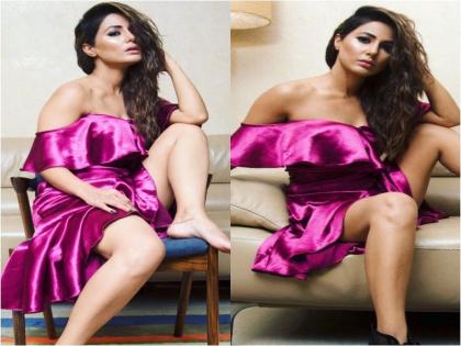 Hina Khan's new bold photo shoot goes viral | हिना खानच्या बोल्ड अंदाजाची चर्चा, फोटो व्हायरल!