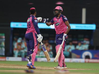 IPL 2022 LSG vs RR Live Updates : What a knock by Shimron Hetmyer - 59* (36) with 6 sixes, RR 165/6 (20 overs) | Shimron Hetmyer IPL 2022 LSG vs RR Live Updates : वानखेडेवर कॅरेबियन वादळ; ७ चेंडूंत ४० धावा चोपून शिमरोन हेटमायरने RRला सावरले