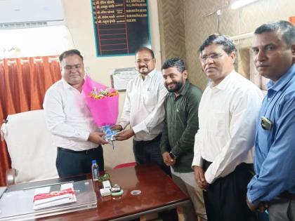 Appointment of Sameer Jadhav as Chief Executive of Uran Nagar Parishad | उरण नगर परिषदच्या मुख्याधिकारीपदी समीर जाधव यांची नियुक्ती