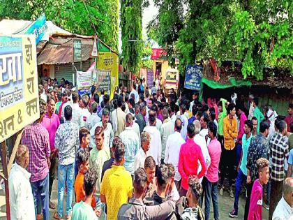 Talegaon villagers elgar against village goons for attacking the house of a jawan who returned to the village on diwali | दिवाळीनिमित्त गावी परतलेल्या जवानाच्या घरावर हल्ला; गावगुंडाच्या विरोधात तळेगावात एल्गार