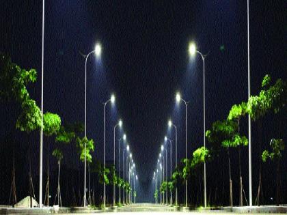  Close the highways lights in Ain Diwali | ऐन दिवाळीत हायमास्ट दिवे बंद  