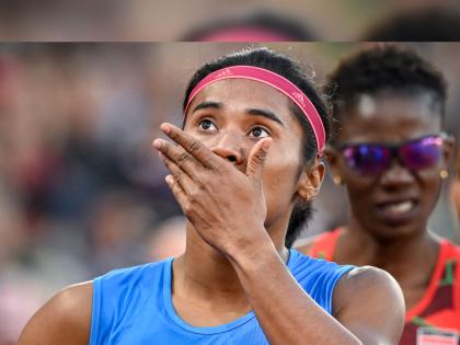 india hima das fails to qualify for women 200m final in common wealth games 2022 | CWG 2022: ०.०१ सेकंदाने Hima Das चं स्वप्न भंगलं, अंतिम फेरी हुकली