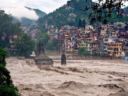 in North India 76 dead in 72 hours of rain; Landslides at 39 places in Himachal | उत्तर भारतात हाहाकार! पावसाचे ७२ तासांत ७६ बळी; हिमाचलमध्ये ३९ ठिकाणी भूस्खलन