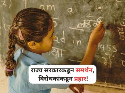Fadnavis defends Maharashtras third language policy, Raj Thackeray opposes Hindi | Hindi Inclusion: राज्यात हिंदी सक्तीवरून वादंग, सत्ताधारी आणि विरोधकांमध्ये जुंपली! Fadnavis defends Maharashtras third language policy, Raj Thackeray opposes Hindi | Hindi Inclusion: राज्यात हिंदी सक्तीवरून वादंग, सत्ताधारी आणि विरोधकांमध्ये जुंपली!