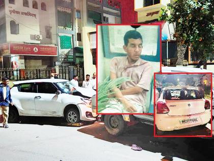 'Hit and run' thrill in Chhatrapati Sambhajinagar; Drunk driver hits 3 vehicles including woman, girl | छत्रपती संभाजीनगरात ‘हिट अँड रन’; मद्यधुंद कारचालकाने महिला, मुलीसह ३ वाहनांना उडविले 'Hit and run' thrill in Chhatrapati Sambhajinagar; Drunk driver hits 3 vehicles including woman, girl | छत्रपती संभाजीनगरात ‘हिट अँड रन’; मद्यधुंद कारचालकाने महिला, मुलीसह ३ वाहनांना उडविले