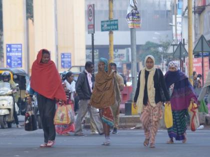 Rainfall and winter continues in Nagpur | नागपुरात हिवसाळा कायमच  : पावसामुळे गारठा वाढला