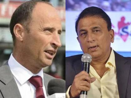 Sunil Gavaskar stops Nasir Hussain from comparing of virat kohli's and previous Indian teams! pdc | गावसकर यांनी केली नासिर हुसेनची बोलती बंद!