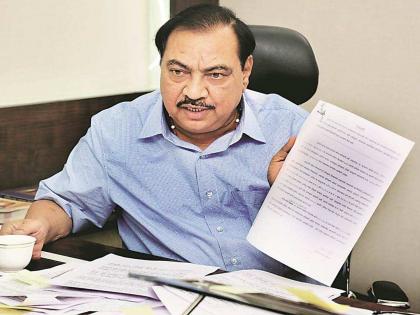 I will speak when got notice from the ED; Eknath Khadse to face BHR scam | एकनाथ खडसेंना ईडीची नोटीस? बीएचआर घोटाळ्याची पोलखोल भोवणार