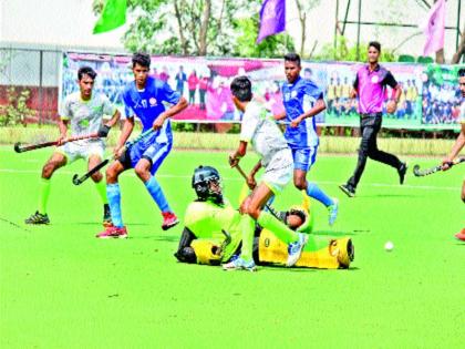 All India Hockey: The victory of the 'Mumbai School' team | अखिल भारतीय हॉकी : ‘मुंबई स्कूल’ संघाचा विजय